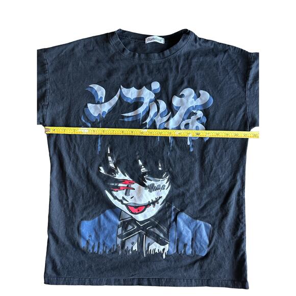 Kakegurui Yumeko Jabami Anime Blameless Black Medium Tshirt - Picture 6 of 6